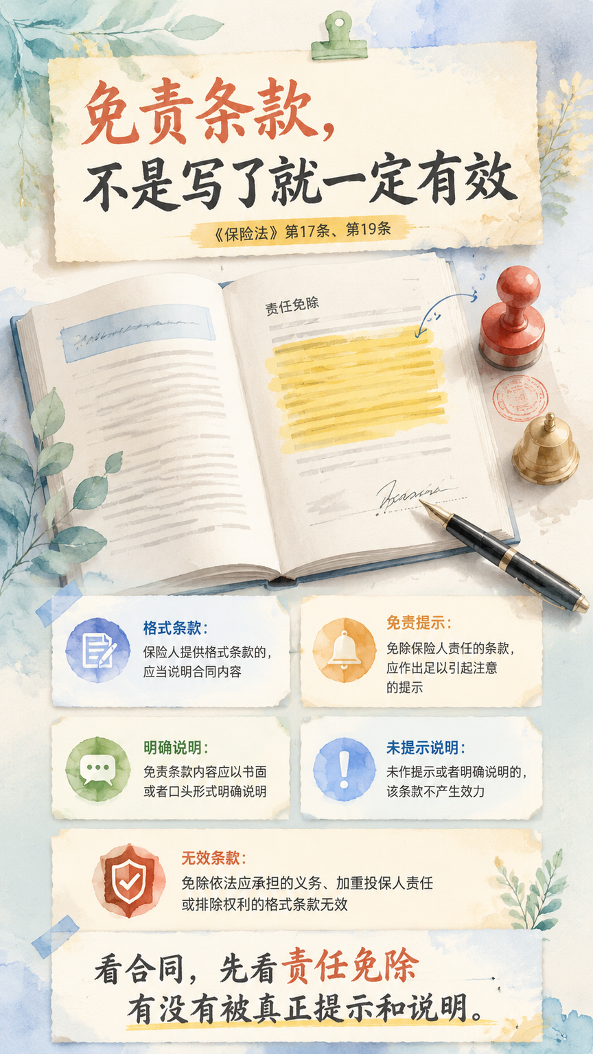 科普保险海报案例