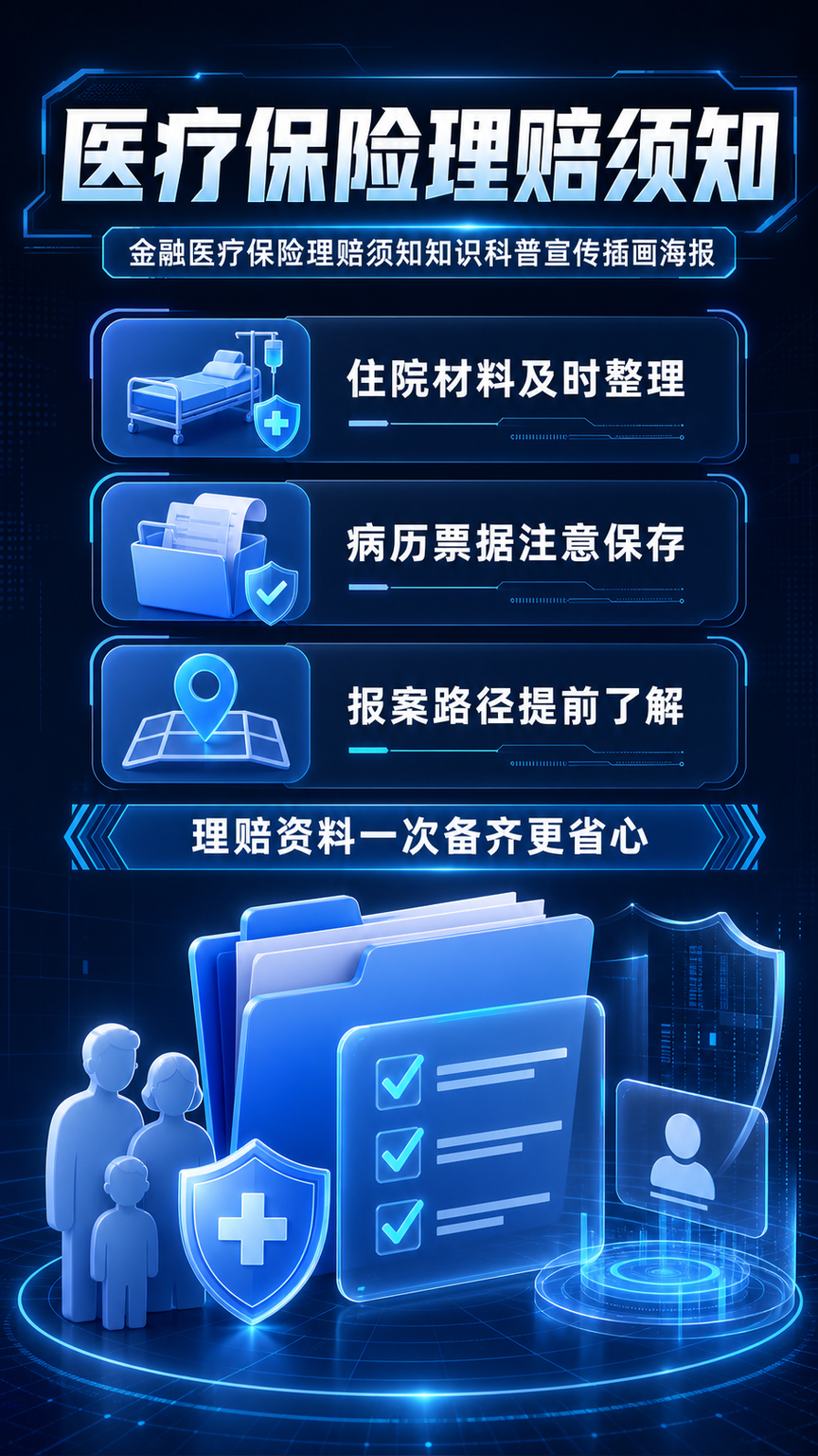 服务保险海报案例